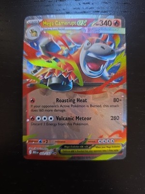 Mega Camerupt ex 022/132 Me01: Mega Evolution Holo