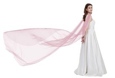 Shoulder Cape Veil Tulle Church Bridal Chapel Wedding Veil B018 1 PCS