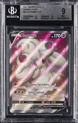 Alcremie V graded BGS 9 for sale on eBay
