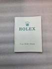 Rolex Vintage booklet 1980s
