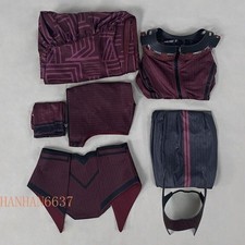 Anime Wanda Vision Marvel Cinematic Cosplay Costume Red Scarlet Witch Halloween