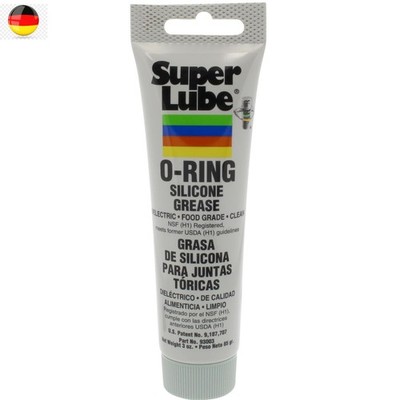 Super Lube 93003 O-Ring Silikonfett, durchscheinend weiß, transluzentes weiß