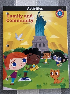 NEW BJU Press 1st grade HERITAGE STUDIES 1 STUDENT ACTIVITIES Book 4thEd HISTORY