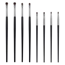 8Pcs Eye Makeup Brush Sets Mini Smudge Brush for Eyeliner Eyeshadow Brushes Eyel