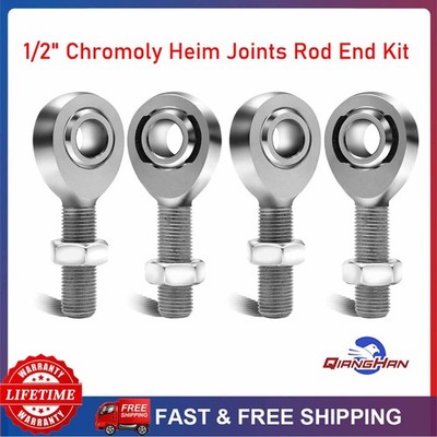 Chromoly 1/2'' Heim Joints Rod End Set / Left and Right Hand Thread Heim Joint US