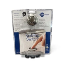 InSinkErator STS-OOSN Garbage Disposal Sink Top Switch Satin Nickel - New Sealed