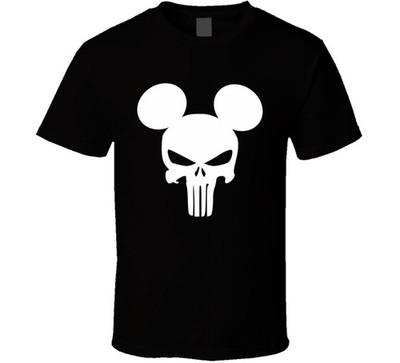 DOPE MICKEY MOUSE HANDS PUNISHER MICKEY T-SHIRT
