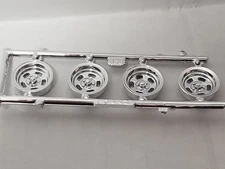 78 Dodge Warlock SLOT MAG WHEELS from MPC 1:25 Model Kit 1978 LIL RED EXPRESS