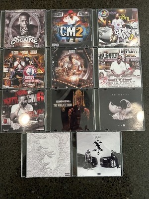 YO GOTTI CMG MEMPHIS 11CD mixtape set cocaine muzik 1,2,3,4,4.5,6,7,8,9,10
