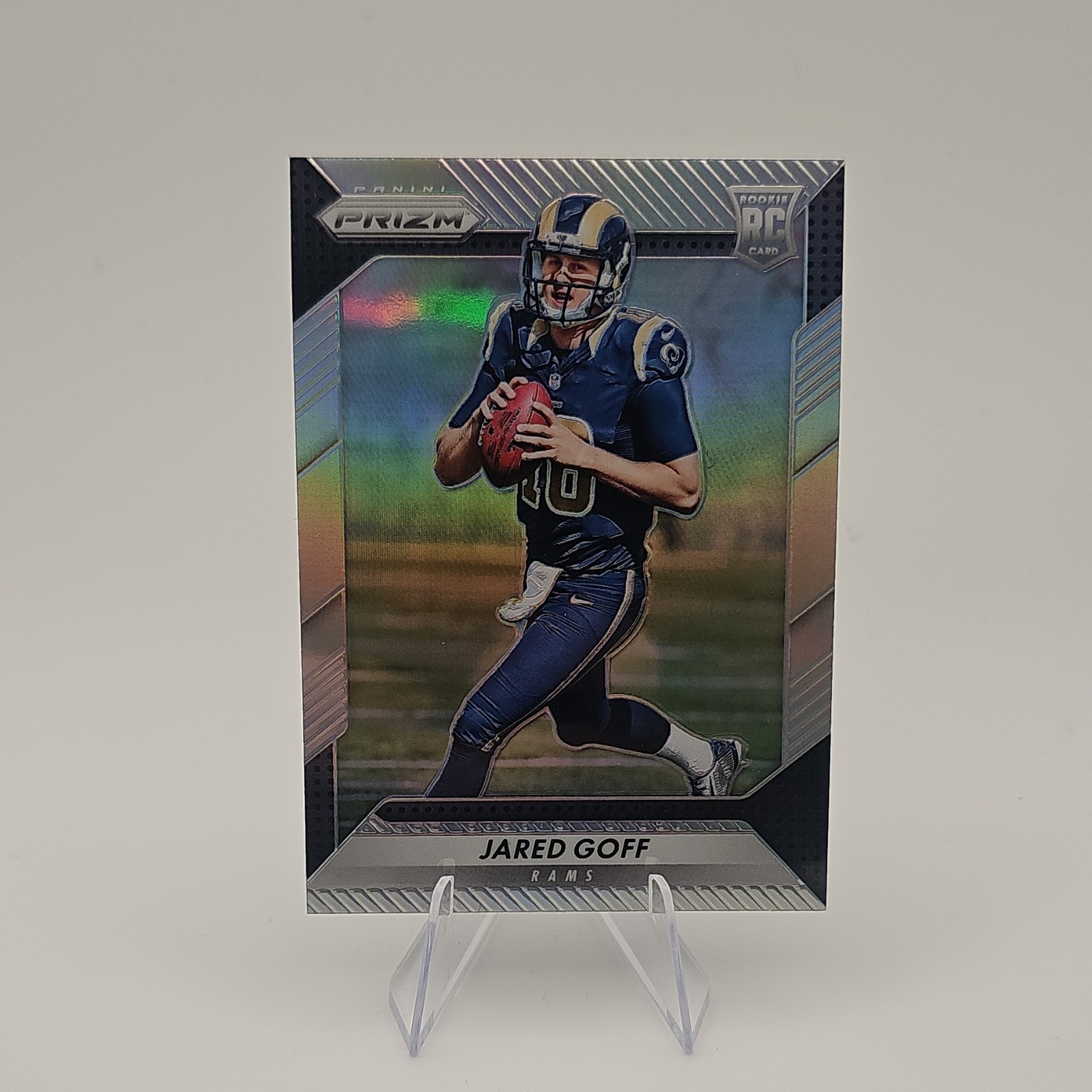 Panini 2016 Prizm Jared Goff #208 Rookie Silver Prizm Los Angeles Rams NFL