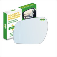 Glas RüCkspiegel Verchromt AsphäRisch Seite Sx-Guidatore FüR Ford Fusion ( J