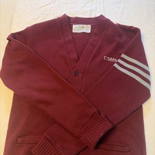 Vintage Cardinal Spellman Cardigan Sweater. Same Adult Small. Made in the USA.