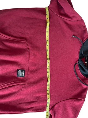 Sudadera con Capucha Candy Box Roja y Negra Talla Grande Rostory Child. - Imagen 5 de 6