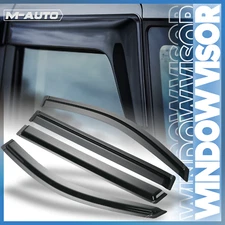 Smoke Tint Window Visor Vent Wind Sun Rain Deflector for 2005-2010 Toyota Sienna