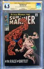 Sub-Mariner #8 (1968) CGC 6.5 -- O/w to white; Stan Lee Sign