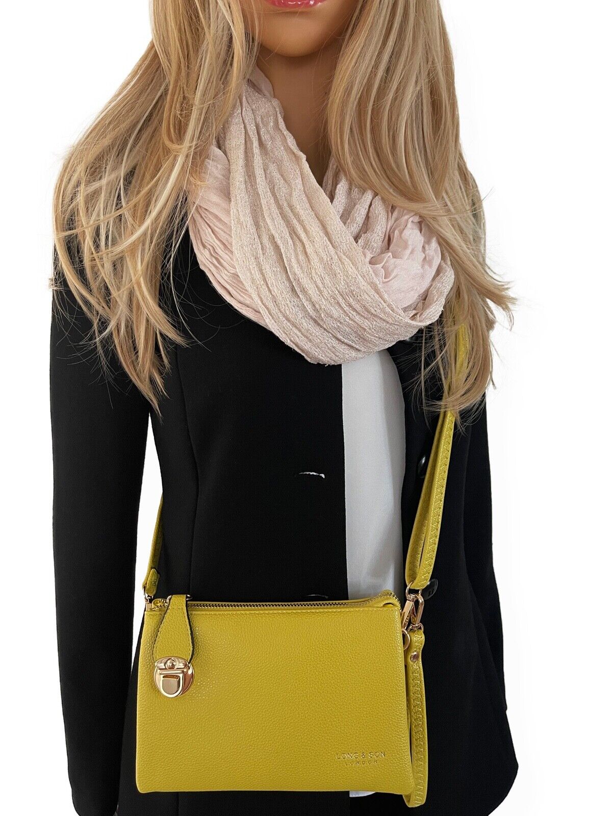 Ladies Small Clutch Bag Large Purse Card Holder Long Wallet Cross Body Handbag - Picture 883 of 909