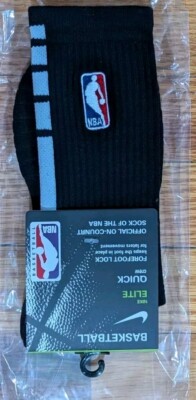 Nike Men's NBA League ELITE Crew DRI-FIT Basketball Socks Size L
