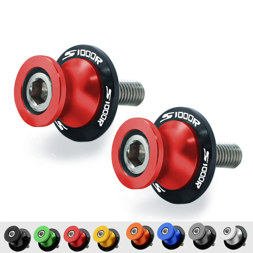 Tornillo de carretes deslizantes CNC basculante para motocicleta 8 mm para BMW S1000R S1000XR Foto 2 de 4