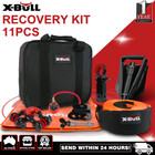 X-BULL Winch Nylon Recovery Kit 11PCS 4WD Pack Off Road Snatch Strap Essential