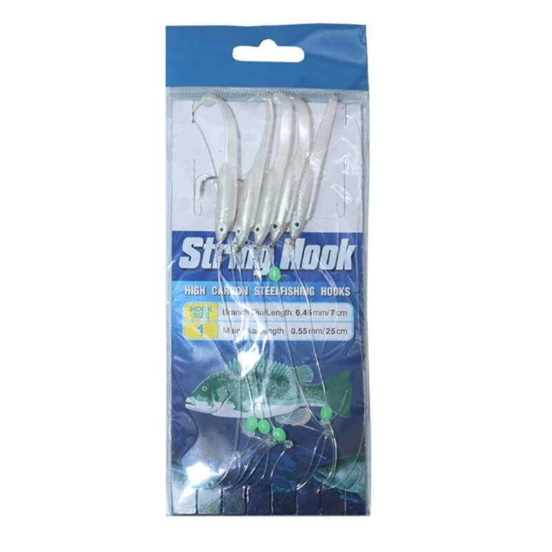 Baits Rigs, Fish Skin Sea Rigs, Glow Fishing Beads for Freshwater