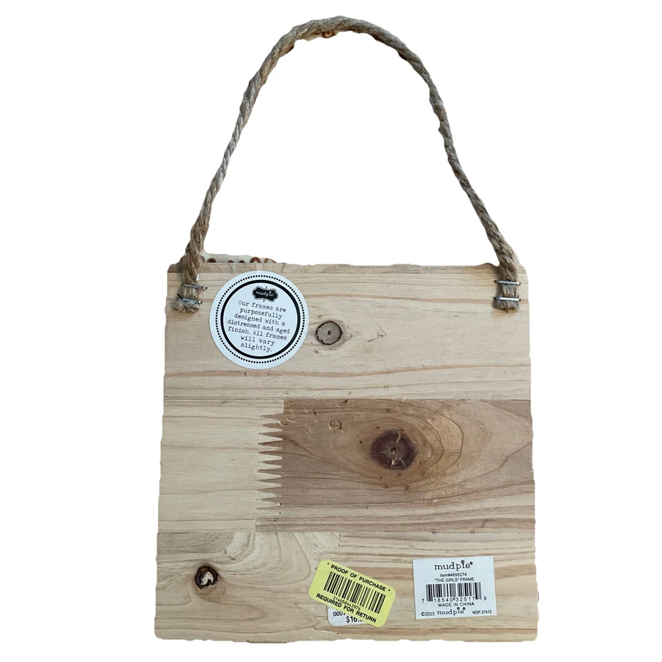 3 marcos Mud Pie “The Girls” Foto 4 de 4