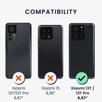 Coque Silicone Souple Pour Xiaomi 13T Et 13T Pro – Protection Anti-choc, Finition Mate