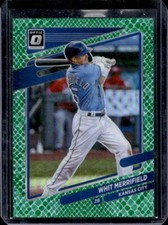 2021 Donruss Optic #115 Whit Merrifield Green Dragon #/88