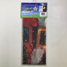 Santa Christmas Yard Flag Jolly Santa Claus Decoration Original Art Made In USA