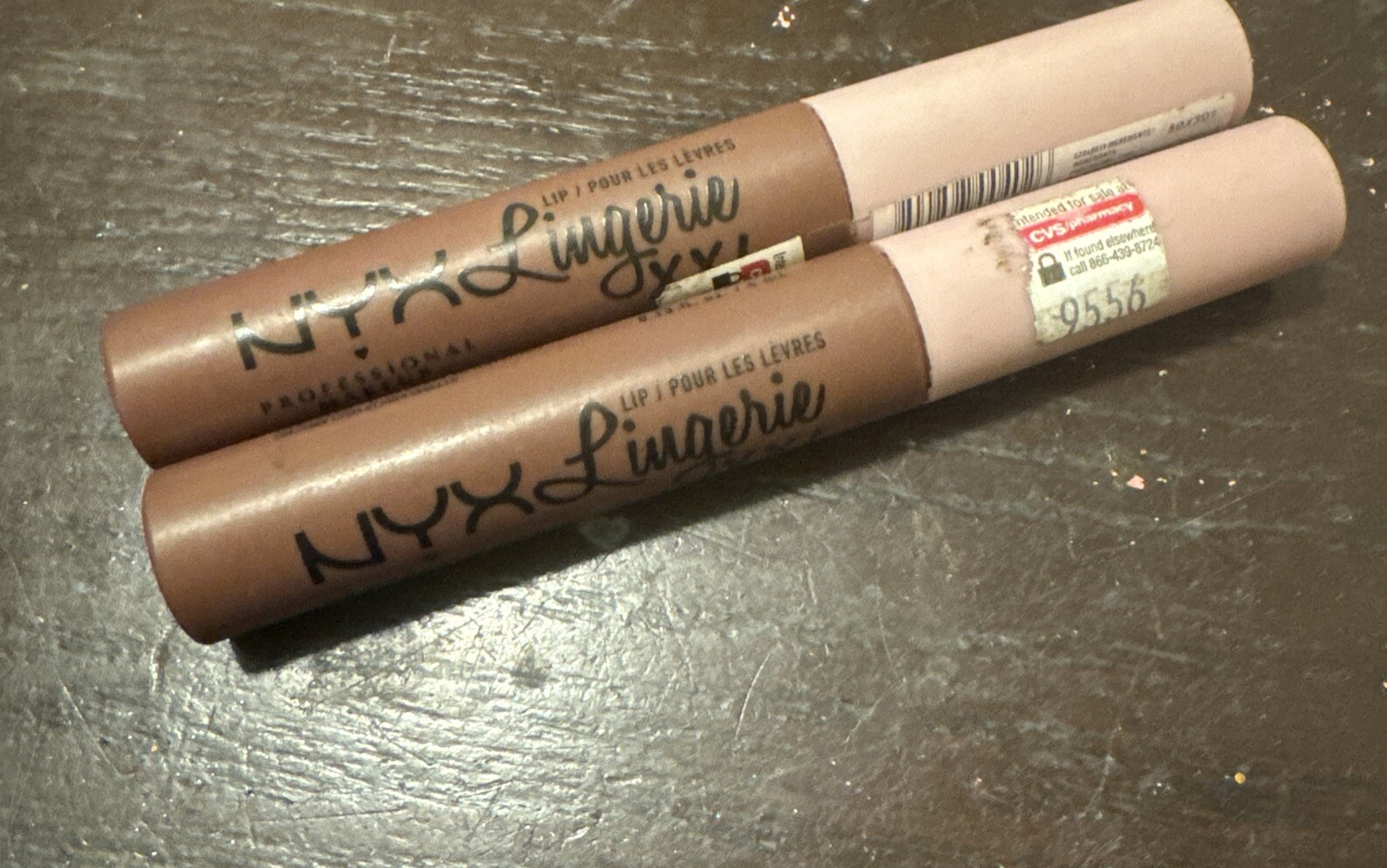2xNYX Professional Makeup Lip Lingerie XXL Matte Liquid Lipstick Unhooked LXXL11