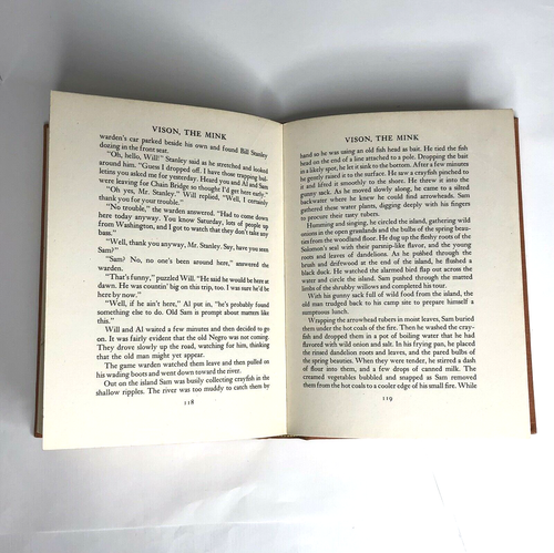 Vison the Mink Book John Jean George Stated First Edition Hardcover 1949 Vintage - Picture 6 of 12