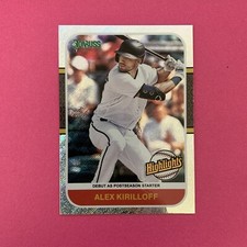 🐶 2021 Donruss Highlights Rapture #HI6 Alex Kirilloff