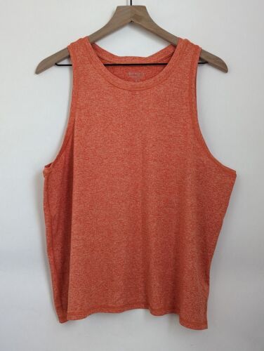 Athleta Womens Uptempo Elevate Tank Top Heathered Orange Size XL - Picture 1 of 8