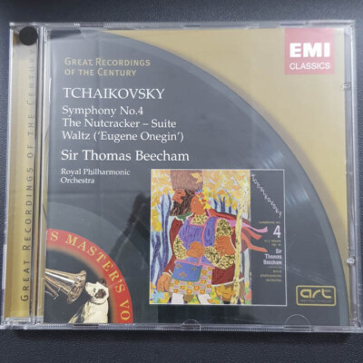 SIR THOMAS BEECHAM Tchaikovsky Symphony 4  VG+/EX(CD)