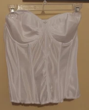 Bride Bridal Wedding Bra Corset 40B White MSRP $69 Dominique Intimate Apparel