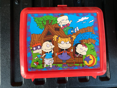 ☆旧旧クリュッグ（臙脂）・ダミーボトル3本セット Vintage Rugrats Plastic Thermos Lunchbox - No Thermos | eBay