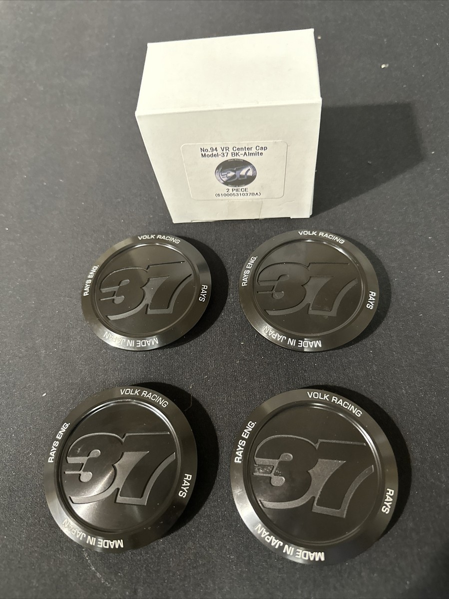 Genuine RAYS VOLK RACING MODEL-37 Center Cap Set of 4 TE37 Genuine RAYS VOLK RACING MODEL-37 Center Cap Set of 4 TE37