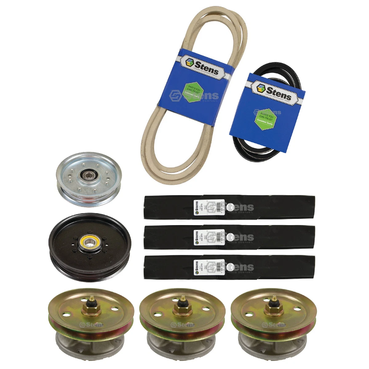 John Deere 42inch Mower Deck Drive Belt And Idler Kit, 60 OFF