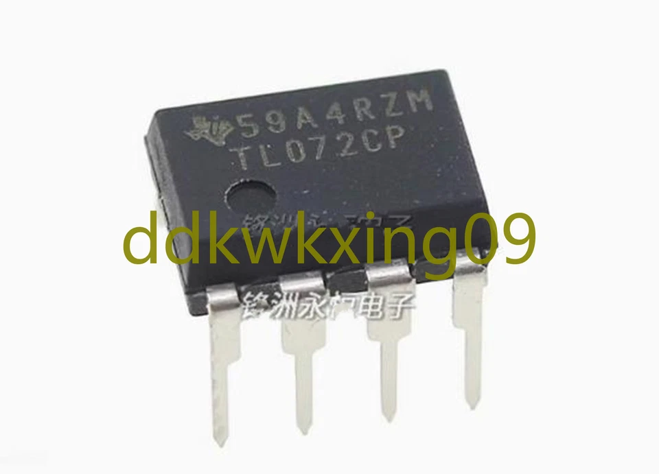 5PCS NEW TL072CP imported operational amplifier in line - Image 2 of 2