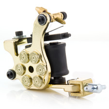 Szpule Maszyna do tatuażu STUDIO Tattoo Gun Maszyna do szpulek Liner & Shader Gold