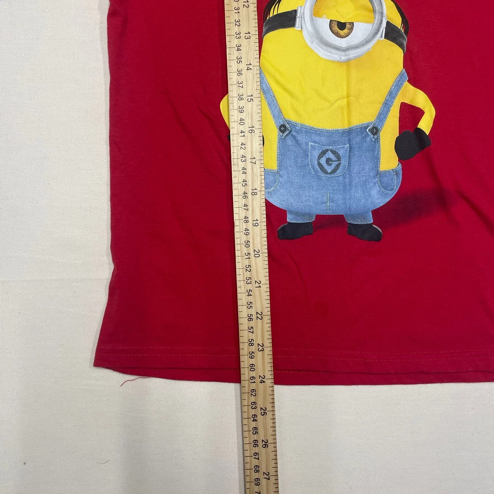 Миньоны футболка для мальчиков размер L (10/12) красный/черный короткий рукав презренный я кино - Изображение 4 из 4