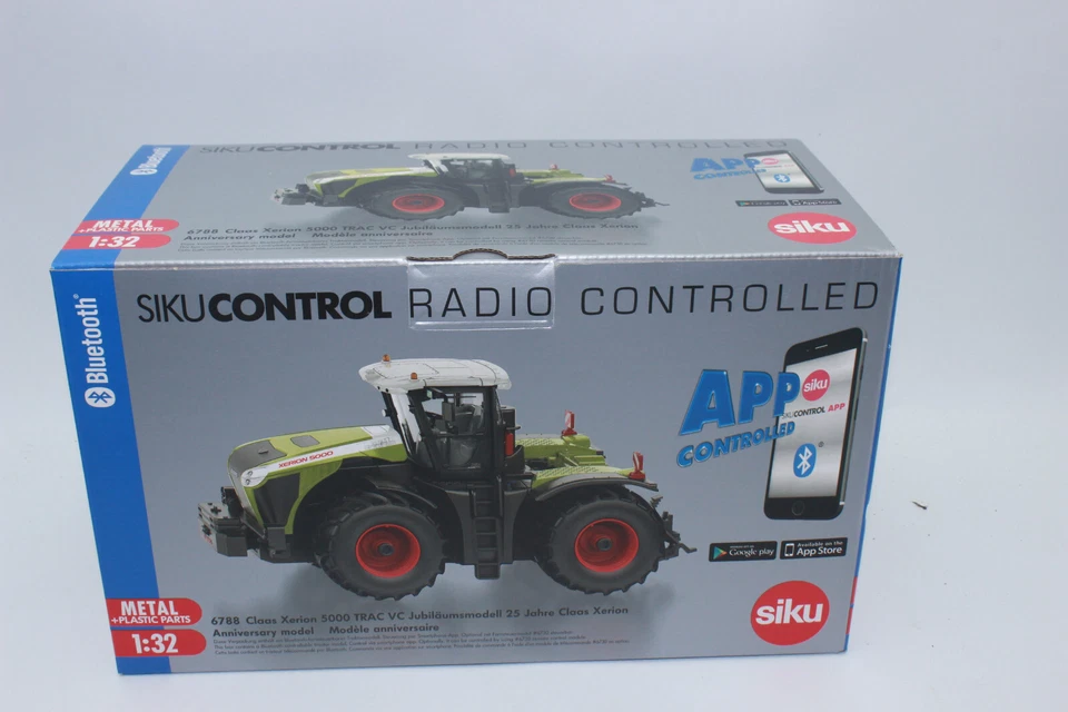 Siku 6788 Claas Xerion 5000 TRAC VC Tractor Jubilee Model 25 Y. 1:32 - Image 2 of 4
