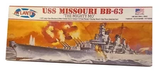 Atlantis Models USS Missouri BB-63 1:665 Scale Model Kit 16" Long New in Box