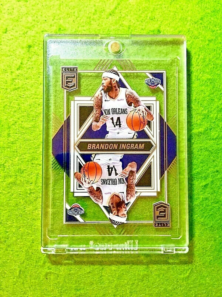 CAMISETA TARJETA TRANSPARENTE BRANDON INGRAM #14 PELICANS 2021-22 Elite Deck Brandon Ingram