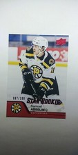 2020-21 Upper Deck AHL Star Rookie Exclusive 87/100 Samuel Asselin #183 Bruins
