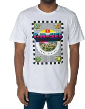 Lifted Research Group LRG Mens T-H-See Tree Vision Funny White Shirt New Small