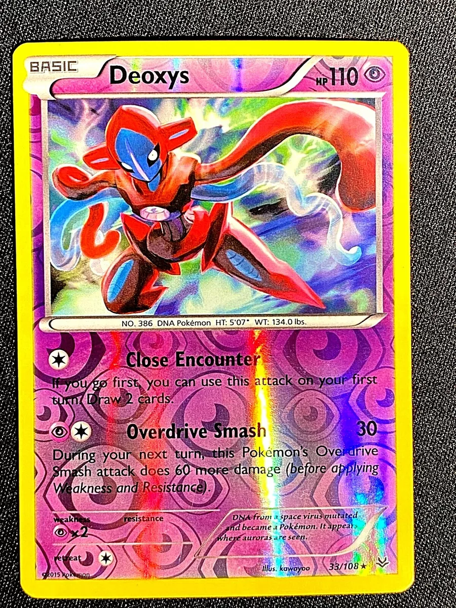 Pokemon - Deoxys (33/108) - XY Roaring Skies