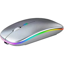 Wireless Bluetooth Mouse Rechargeable for Macbook Air/Macbook Pro, Laptop