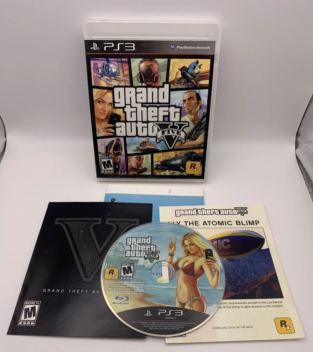 家庭用ゲーム機本体 PlayStation3 - ps3 FFver &amp; GTA5 Amazon.com: Sony PlayStation PS3 500GB GTA V Bundle 99238