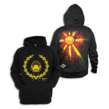 Zoonamo Hoodie Macedonia Classic Black New