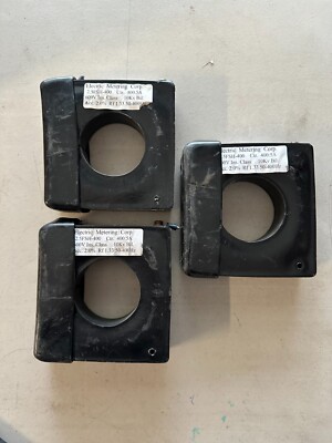 2.5FSH-400 Electric Metering Corp Current Transformer (lot of 3) 400:5A